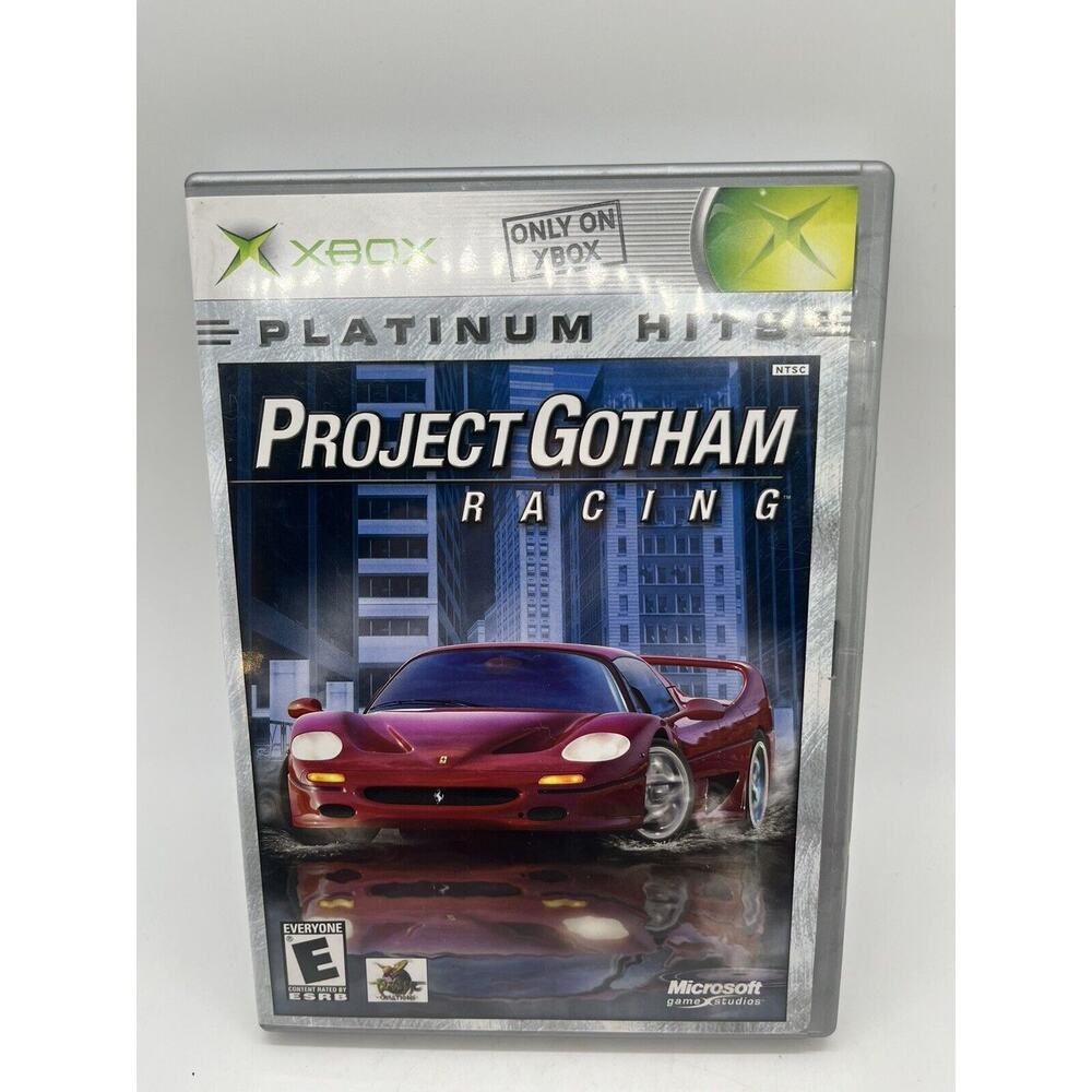Project Gotham Racing (Microsoft Xbox, 2001) - Sticker Seal